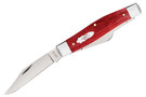 Case Large Stockman - Old Red Smooth Bone