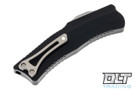 Heretic Roc - Black Handle - Satin MagnaCut Blade - Standard Hardware