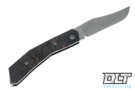 Jack Wolf Cyborg Jack - Orange Dark Matter Fat Carbon - Blackwashed Bolster - Blasted Hardware - Blasted & Stonewashed Blade