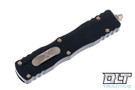Microtech 225-13 Dirac D/E - Black Handle - Bronze Blade
