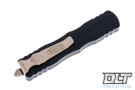 Microtech 225-13 Dirac D/E - Black Handle - Bronze Blade