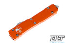 Microtech 122-12OR Ultratech D/E - Orange Handle - Stonewashed Blade