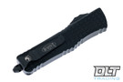 Microtech 601-3THS Combat Troodon HS Rescue - Black Handle - Black Coated Blade