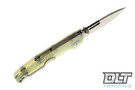 Demko MG AD20S Elmax - Slotted Drop Point - Natural G-10