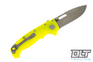 Demko MG AD20S 204P - Slotted Drop Point - Day Glow G-10