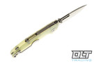 Demko MG AD20S 204P - Slotted Drop Point - Natural G-10
