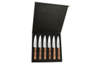 Case Steak Knife Set - Smooth Walnut - Set of 6