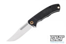 Vehement Mongrel S45VN - PVD Titanium - Tumbled Blade - Copper Hardware
