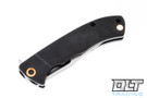 Vehement Mongrel S45VN - PVD Titanium - Tumbled Blade - Copper Hardware