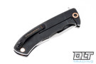 Vehement Mongrel S45VN - PVD Titanium - Tumbled Blade - Copper Hardware