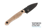 Wachtman Eddy 2 - Coyote Micarta - Flat