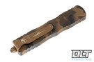 Microtech 225-1CCS Dirac D/E - Coyote Camo Handle - Coyote Camo Blade - Signature Series