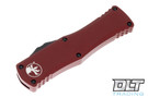 Microtech 702-3MR Hera D/E - Merlot Red Handle - Black Blade