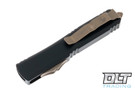 Microtech 121-13MLS Ultratech S/E - Black Handle - Bronze Blade - Molon Labe Engraving - Signature Series
