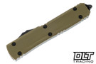 Microtech 122-1GTODS Ultratech D/E - OD Green G-10 - Black Blade - Signature Series