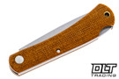 Smith & Sons Mudbug - Natural Burlap Micarta