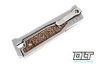 Reate EXO-M 3V Tanto - Burlap Micarta