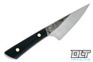 Edge Knife Works 4.5" Utility - Black Canvas Micarta #2