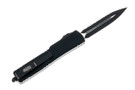 Microtech 147-3T UTX-70 D/E - Black Handle - Black Blade