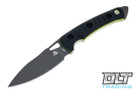 FOBOS Cacula - Black G-10 - Green Liners - PVD Blade