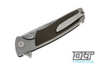 Sharp By Design Mini Evo Drop Point - Green Canvas Micarta