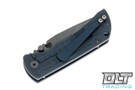 McNees PM MAC 2 3" - Frag - Blue Atomic Anodized Titanium - Matte Stonewashed MagnaCut Blade