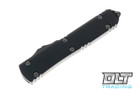 Microtech 122-3DLCTS Ultratech D/E - Black Handle - Black DLC Blade - Signature Series