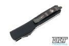 Microtech 122-3DLCTS Ultratech D/E - Black Handle - Black DLC Blade - Signature Series