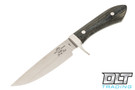 White River Sendero Classic - Black & OD Linen Micarta - Leather