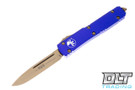 Microtech 121-13PU Ultratech S/E - Purple Handle - Bronze Blade