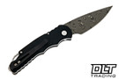 Pro-Tech TR-5 - Black Handle - Chad Nichols Damascus Blade
