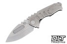 Medford Praetorian Genesis T Drop Point - Tumbled S90V - Tumbled Titanium