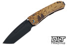 Medford Midi Marauder Tanto - PVD S90V - Jasmine Field Sculpting - Flamed Hardware & Clip #3