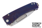 Medford Midi Marauder Tanto - Tumbled S90V - Violet Titanium