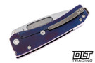 Medford Midi Marauder Tanto - Tumbled S90V - Violet Titanium