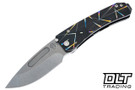 Medford Midi Marauder Drop Point - Tumbled S90V - PVD Textured Laser Tag Sculpting #1 Medford Midi Marauder Drop Point - Tumbled S90V - PVD Textured Laser Tag Sculpting #1