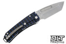 Medford Midi Marauder Tanto - Tumbled S90V - PVD Textured Titanium #1