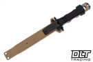 Benchmade 185SBK-1 SOCP tan sheath.