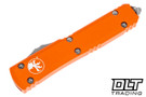 Microtech 123-10APOR Ultratech T/E - Orange Handle - Apocalyptic Blade