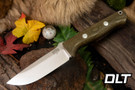 Bark River Bravo 1 A2 Green Canvas Micarta