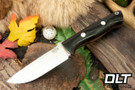 Bark River Bravo 1 A2 Black Linen Micarta - Red Liners