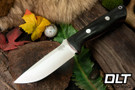 Bark River Bravo 1 A2 Black Canvas Micarta - Red Liners