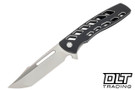 Sharp By Design Evo Typhoon Harpoon Tanto - Aspirated - Black PVD