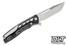 Sharp By Design Evo Typhoon Harpoon Tanto - Aspirated - Black PVD