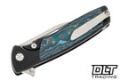 Sharp By Design Evo Typhoon Bowie - Black PVD - Arctic Frost Fat Carbon Inlay