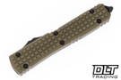 Microtech 123-1FRGTODS Ultratech T/E - OD Green Frag G-10 - Black Blade - Signature Series