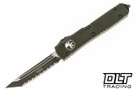 Microtech 123-3COD Ultratech T/E - OD Green Cerakote Handle - OD Green Cerakote Blade