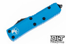 Microtech 232-3BL UTX-85 D/E - Blue Handle - Black Blade