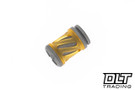 Combat Beads Mini Concealed Bead V5 - Blasted & Tumbled Titanium - Ultem