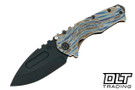 Medford Praetorian T Drop Point - PVD S90V - Flamed & Bronze Titanium- PVD Hardware & Clip #3
